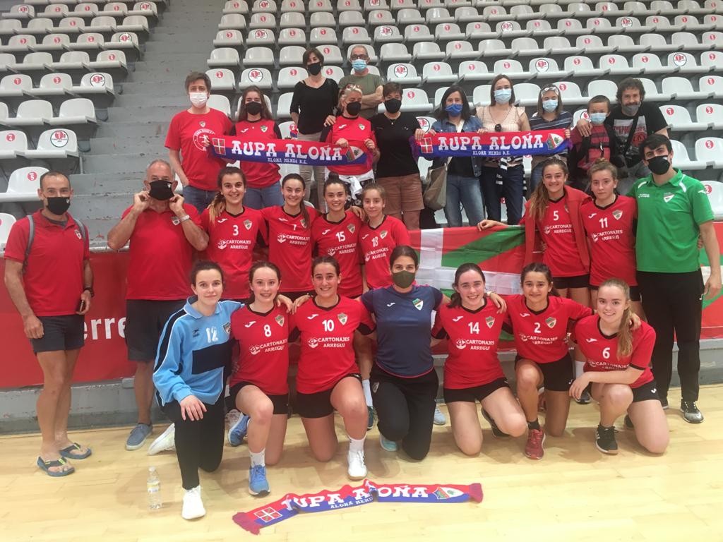 Irabazi egin du lehen partidua Aloña Mendik