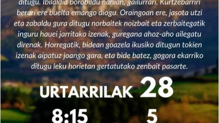 [ATZERATUTA] Ibilaldi historikoa: Kurtzebarriko haitzak