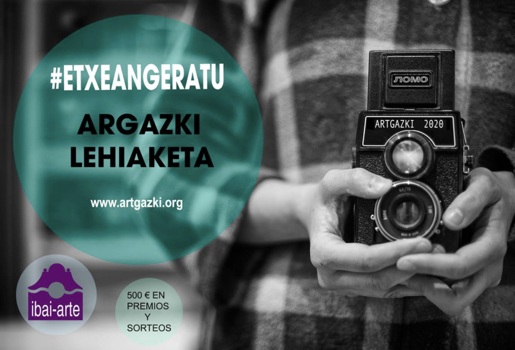 'Etxean geratu' argazki lehiaketa antolatu dute Artgazkik eta Ibai-artek