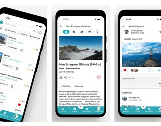 'Mendiak' aplikazioa berritu dute