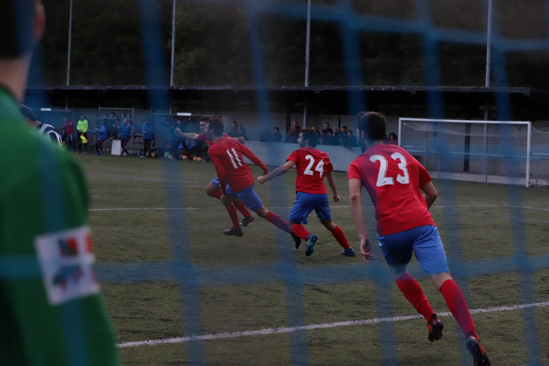 Igoera gertuago du Aloña Mendiko futbol taldeak