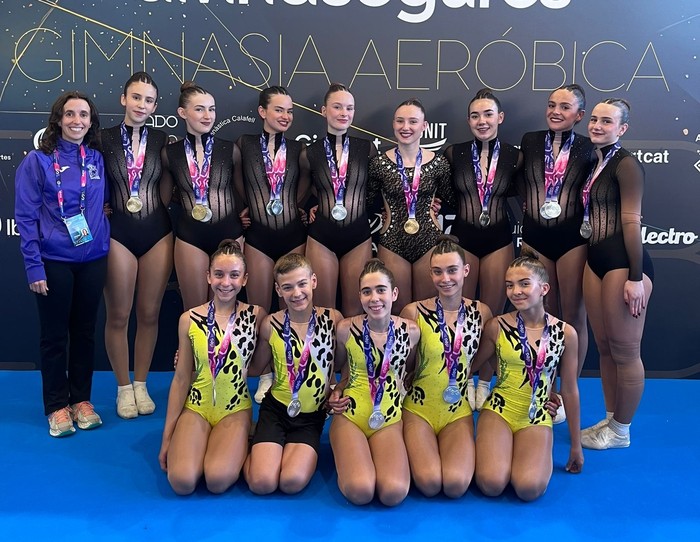 Sei podiumekin eta "sentsazio onekin" amaitu dute denboraldia Arrasate Dragoi Taldeko gimnastek