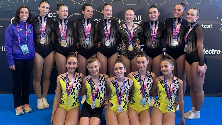 Sei podiumekin eta "sentsazio onekin" amaitu dute denboraldia Arrasate Dragoi Taldeko gimnastek