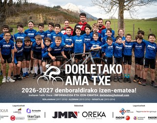 Dorletako Ama Txirrindulari taldean izen-emate kanpaina martxan da