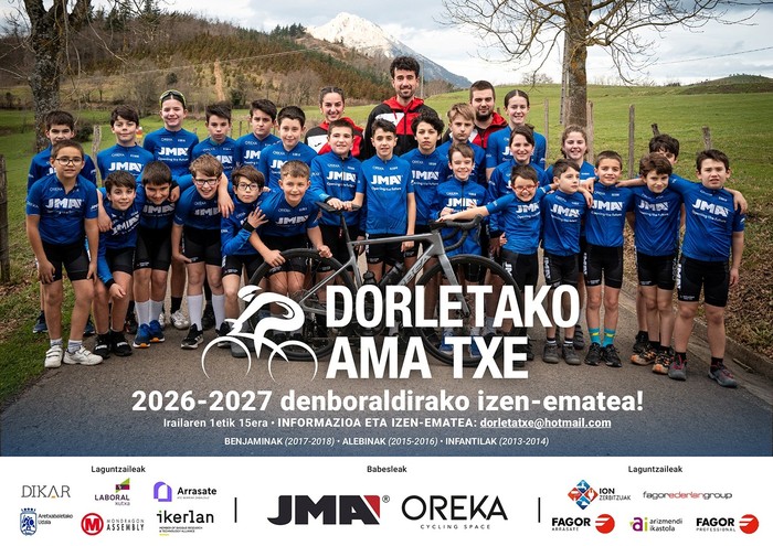 Dorletako Ama Txirrindulari taldean, izen-emate kanpaina martxan da