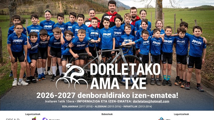 Dorletako Ama Txirrindulari taldean, izen-emate kanpaina martxan da