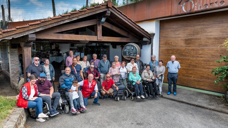 Sagardotegira egin dute irteera Trautiko kideek, bi urteren ostean