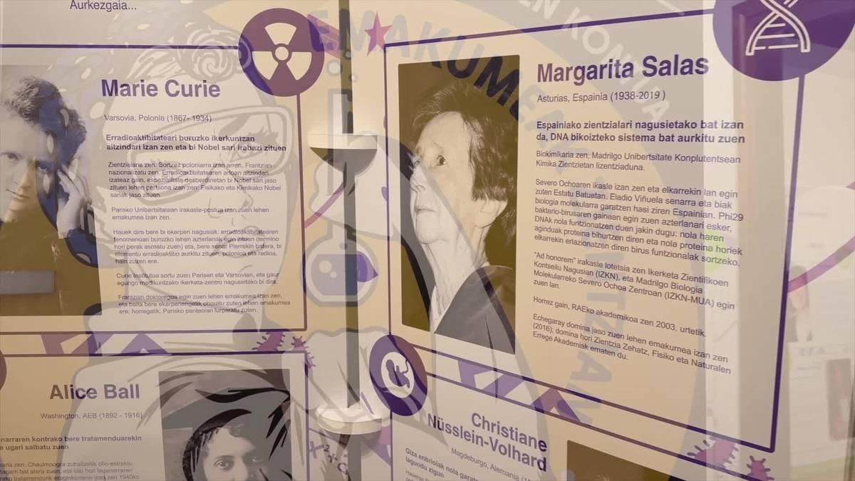 'Mundua aldatu zuten eta aldatzen duten emakumeak' erakusketa