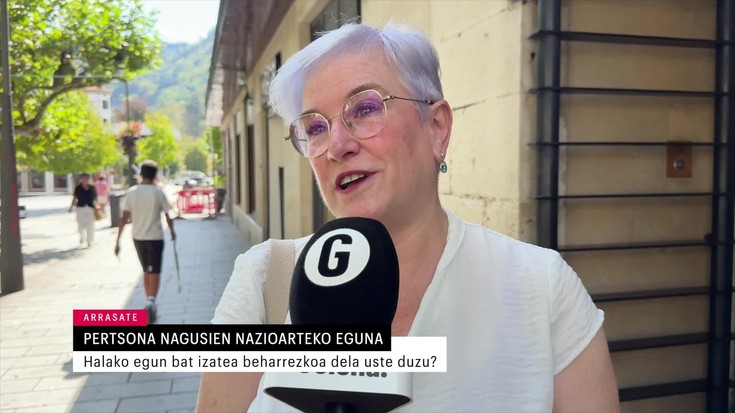 Kale inkesta: Pertsona Nagusien Nazioarteko Eguna