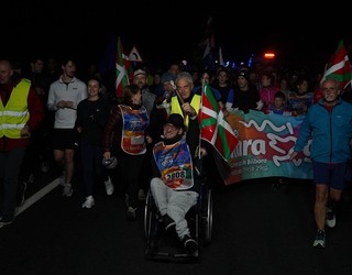 Euskara direla aldarrikatu dute Bergaran