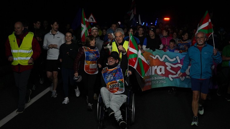 Euskara direla aldarrikatu dute Bergaran