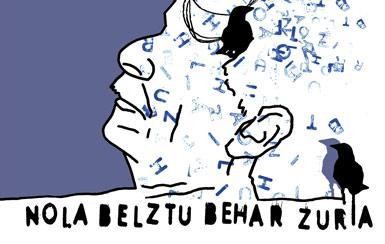 'Nola belztu behar zuria' ikuskizuna Zaldibarren