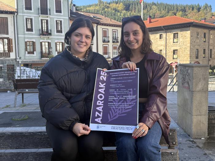 Hilabete osoko egitaraua aurkeztu du Aretxabaletako Udalak Azaroaren 25aren harira