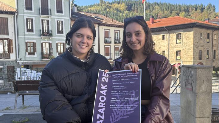 Hilabete osoko egitaraua aurkeztu du Aretxabaletako Udalak Azaroaren 25aren harira