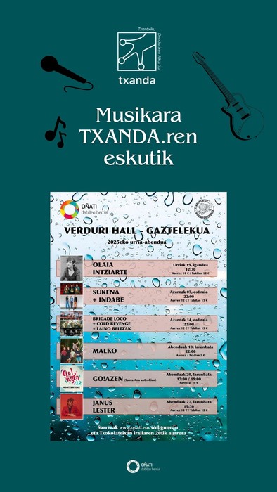 Musikara Txandaren eskutik