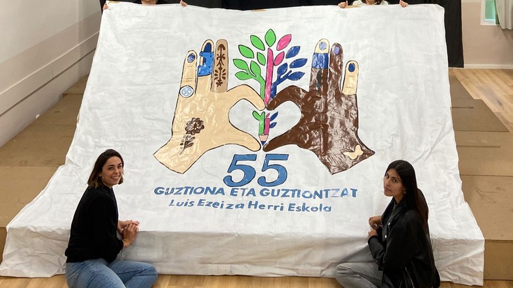 Hasi dute Luis Ezeizako 55. urteurren festa, ekintzaz betetako ikasturtea