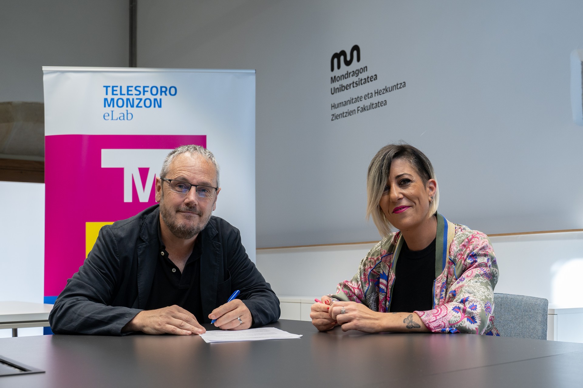 Elkarlanerako hitzarmena sinatu dute HUHEZIk eta Telesforo Monzon laborategiak