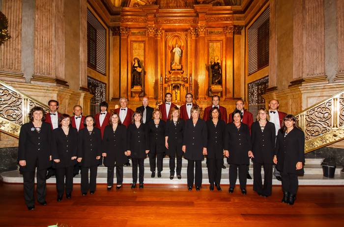 Bergarako Aritzeta abesbatza Bartzelonara doa Aste Santuan