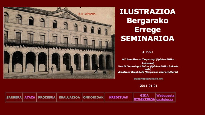 Ilustrazioari buruzko unitate didaktikoa jarri dute sarean ikasleendako