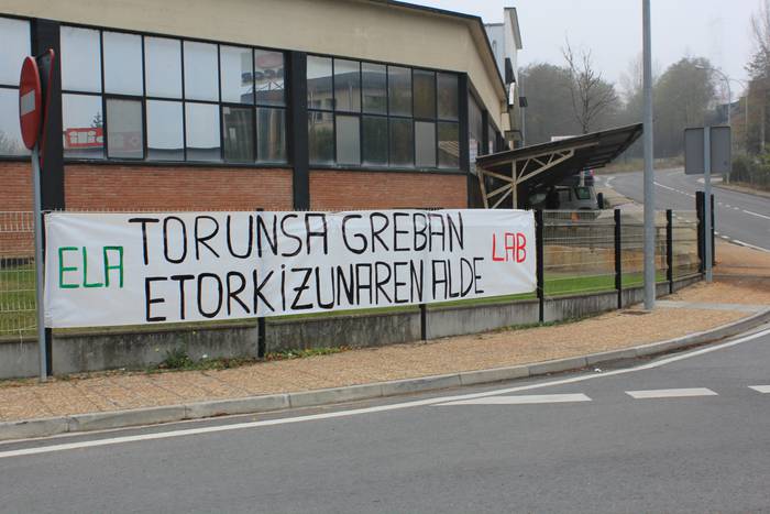 Torunsako langileek greba hasiko dute