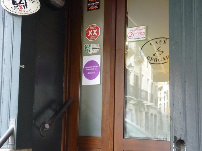 Emakumeen kontrako indarkeria salatzeko ekintzak antolatu dituzte