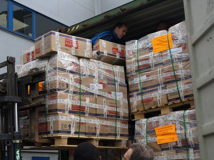 3,5 tona elikagai Maliko umeendako