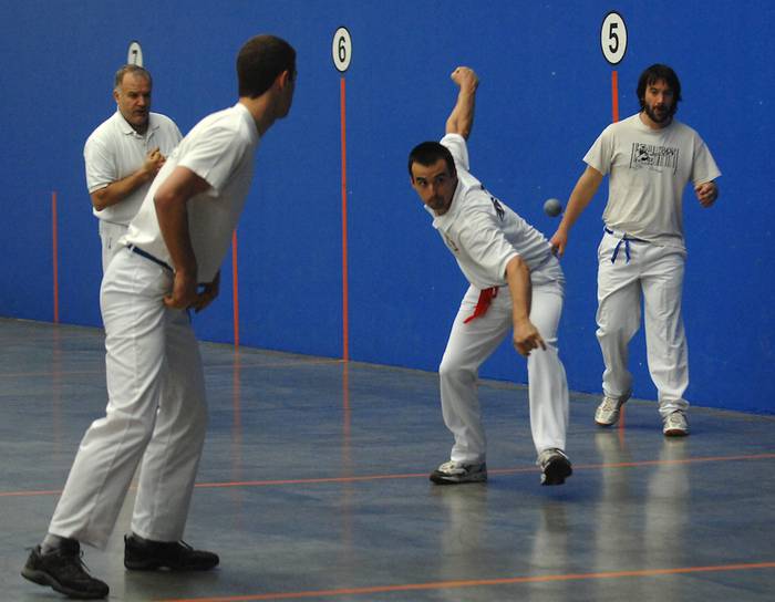 Bailarako ordezkariak bikain Dorletako Pilota Txapelketan