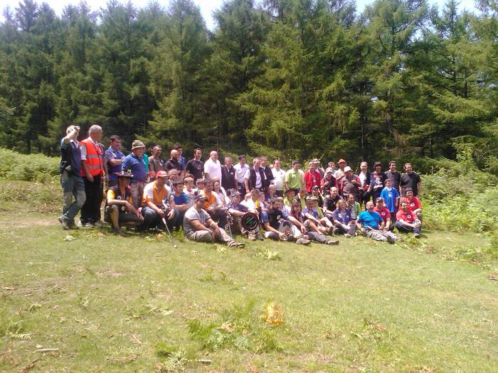 72 parte hartzaile Oñatin egin den Basoko Euskal Herriko arku-tiroketa txapelketan