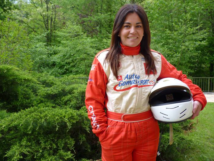 Monika Muñoz: "Autoa senarrarekin partekatzen dut: nik igoerak egiten ditut eta hark, rallysprintak"