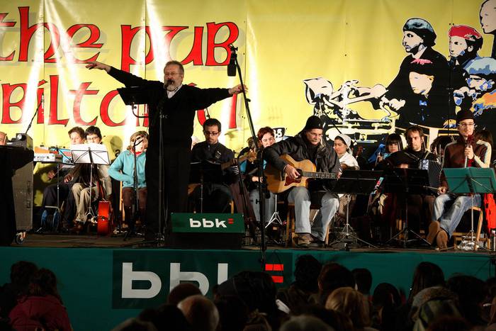 Herritarrak protagonista gaur Oskorrik Espaloian egingo duen emanaldian