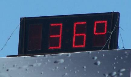 Termometroak 36 gradu hartuko ditu gaur