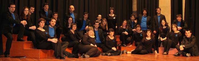 Ganbara Abesbatza 'A cappella' lehiaketan