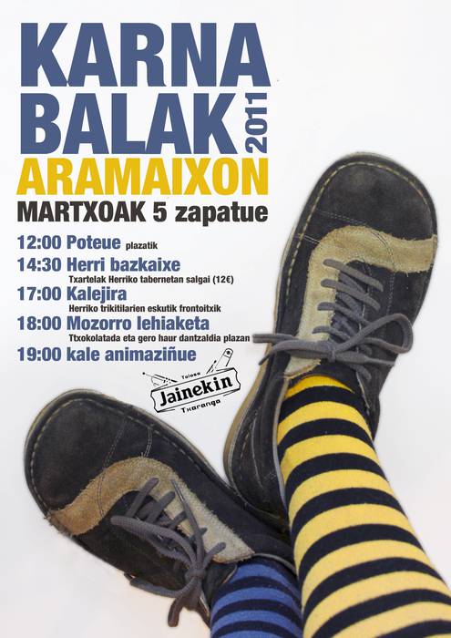Aratusteak datoz, egun osorako egitarauarekin 