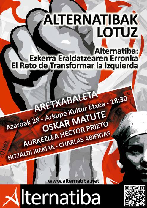 Oskar Matute Aretxabaletan, azaroaren 28an