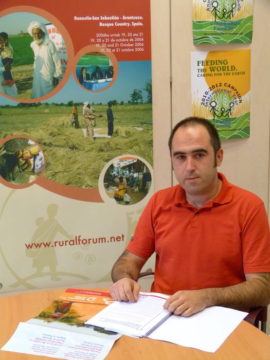 Andoni Larrañaga: "Familia nekazaritza gosearen aurkako tresna izan daiteke" 
