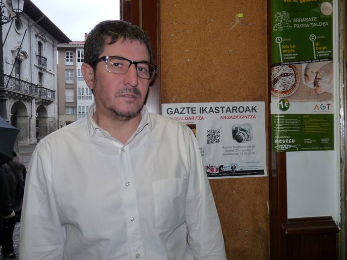 Antonio Murillo: "Argazkilari ona edo normala izatea norberaren esku dago"