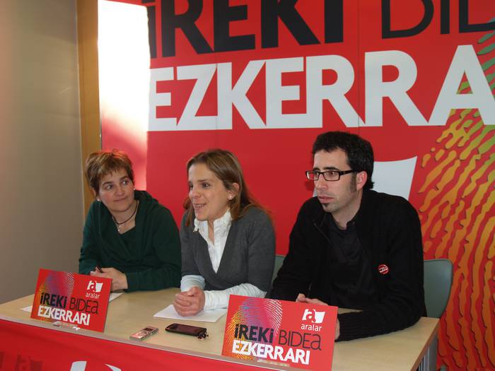 Ordezkaritza lortzeko asmoz aurkeztuko da Aralar Oñatin, Miren Arregirekin