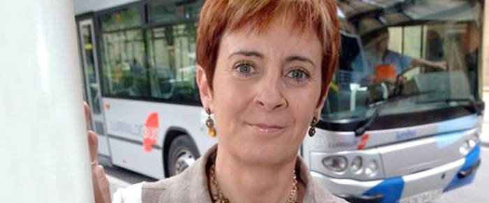 Arantza Tapia sailburua Eskoriatzan