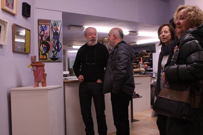 Giro atseginean inauguratu zuten Arregi galeriako erakusketa