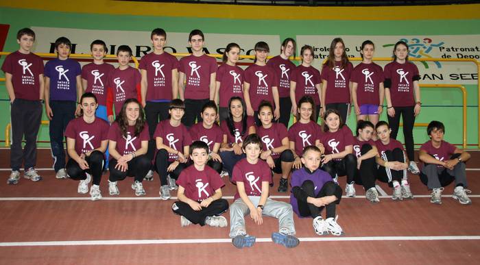 Arrasateko atletak Atletiada 2012 txapelketan