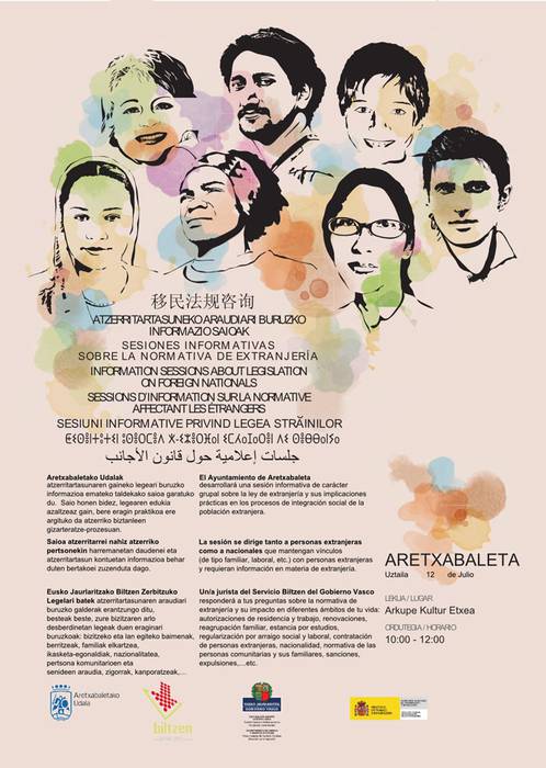 Atzerritartasun araudiaren gaineko informazio saioa egingo dute eguenean