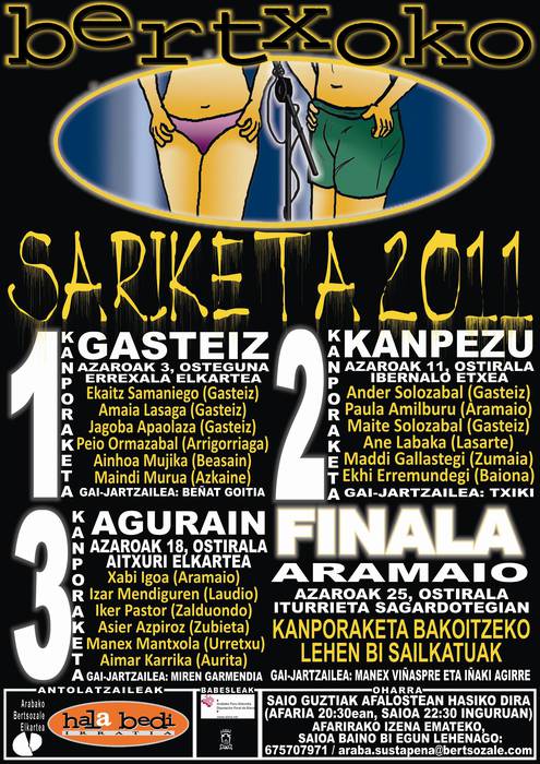 Bertxoko sariketa 2011