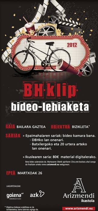 BH Klip lehiaketako finalistak aukeratuta; sariak gaur