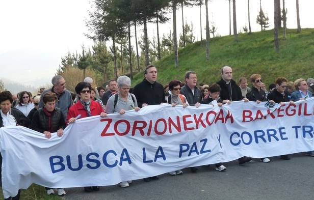 Arantzazura erromes, "gertu dagoen bakera heltzeko"