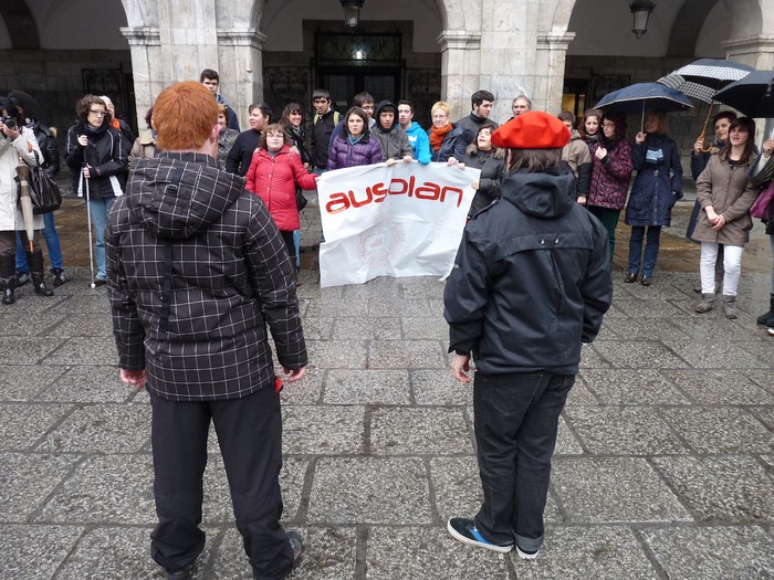 Buruko urritasuna dutenen topaketak egin dituzte Arrasaten