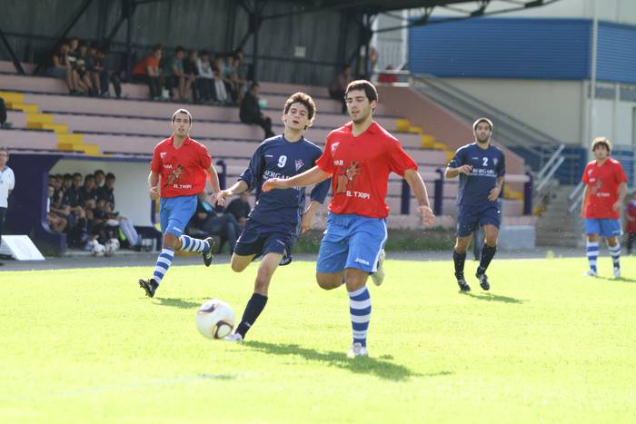 Ate aurrean larregi barkatu ostean, galdu egin du Bergarak (1-2)