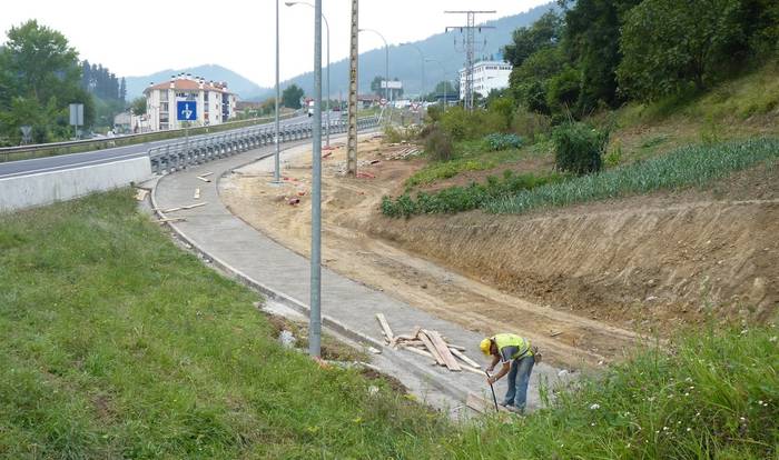 Algodonerako bidegorri tartea irailaren 10ean irekiko dute