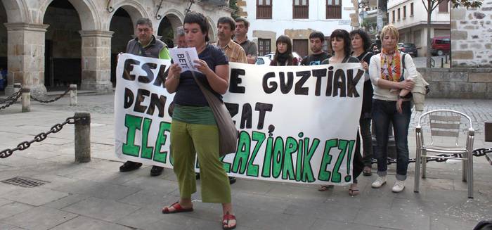 Pozik eta lehen indarra izateko itxaropenaz Aramaioko Bildu