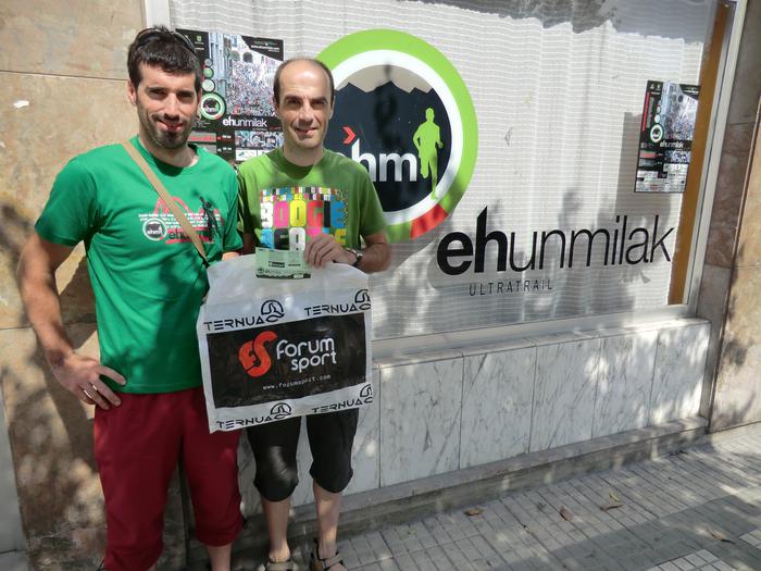 Xabier Lazpiur irabazle 'Ehunmilak'-eko zozketan