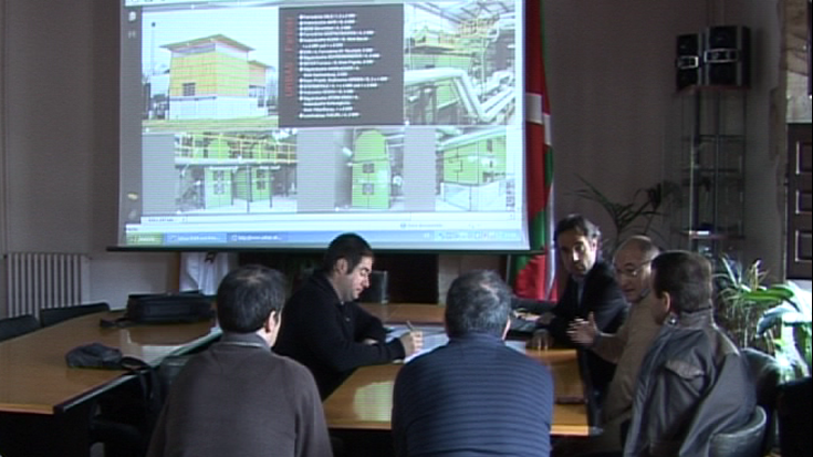Biomasa sortzeko sistemak egiten dituen Austriako ordezkaria izan da Aramaion